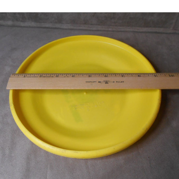 St. Joseph's School Tigers Humphrey Flyer Frisbee Yellow 9" Vintage - Picture 5 of 5